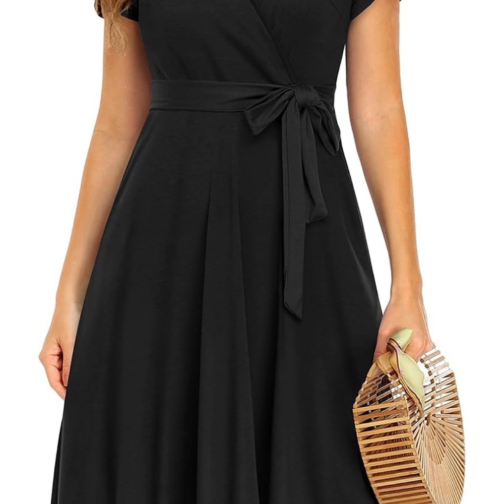 NWT women’s Pinup Fashion summer dres with pockets SZ Medium - Picture 4 of 11
